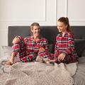 Cyberjammies Flanell-Pyjama, Rot/Schwarz, Herren - 48 - Rot/Schwarz, aus Baumwolle