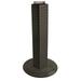 Azar Displays 700222-BLK Black Four-sided 4 W x 24 H Pegboard Tower with Revolving 14.5 Base