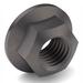 1/2 -13 Hex Flange Conical Lock Nut Grade G Metal No Serrations 2 Opposite Oval Lock Phosphate & Oil (inch) (Quantity: 800)