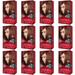 (12 Pack) Revlon Colorsilk Beautiful Color Permanent Hair Color with 3D Gel Technology And Keratin 100% Gray Coverage Hair Dye 44 Medium Reddish Brown