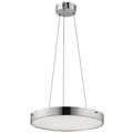 Elan Crystal Moon Small Pendant Crystal Moon Small Led Pendant - Chrome