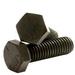 1/4-20 x 1 1/8 Hex Head Cap Screws Steel Grade 5 Plain Finish (Quantity: 2000 pcs) - Coarse Thread UNC Fully Threaded 1 1/8 inch Thread 1/4 inch