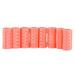 Option : 1 1/8 Pink / 8 Pack #4719 Diane Snap-On Magnetic Rollers Hair Scalp Head - Pack of 1 w/ SLEEKSHOP Teasing Comb