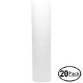 20-Pack Replacement for Watts RO-TFM-5SV Polypropylene Sediment Filter - Universal 10-inch 5-Micron Cartridge for WATTS PREMIER 500032 RO-TFM-5SV FIVE STAGE REVERSE OSMOSIS SYSTEM - Denali Pure Brand