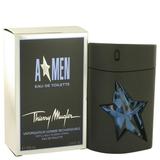 Thierry Mugler ANGEL Eau De Toilette Spray Refillable (Rubber) for Men 3.4 oz