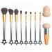 MAGAZINE New Star Styles 8pcs Pro Makeup Brushes Sets Makeup Tool Kits Eye Shadow Foundation Brush with Cosmetic Puff Powder