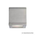 Wac Lighting Ws-W2505 Rubix 5 Wide 2 Light Led Outdoor Wall Sconce - Silver