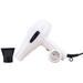 Color : White Elchim 2001 Professional Hair Dryer (Made in Italy) Hair Scalp Head - Pack of 1 w/ SLEEKSHOP Teasing Comb