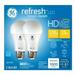 GE Refresh HD LED Light Bulbs Daylight 1600 Lumens 15-Watts 2-Pk. 1 Pack