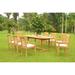 Grade-A Teak Dining Set: 8 Seater 9 Pc: 94 Mas Oval Trestle Leg Table And 8 Mas Stacking Arm Chairs Outdoor Patio WholesaleTeak #WMDSMS27
