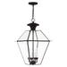 Livex Lighting - Westover - 4 Light Outdoor Pendant Lantern in Farmhouse Style -