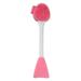 Face Cleansing Brush Silicone Face Massage Brush Exfoliating Facial Cleanser Double Head Fish Shape Pink White