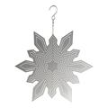 Stainless Steel Christmas Theme Snowflake Wind Wind Chime Ornament