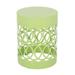 Pellerin Outdoor Metal Side Table Green