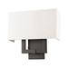 Livex Lighting - Meridian - 2 Light ADA Wall Sconce in Modern Style - 13 Inches