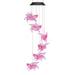 TureClos Solar Flying Pig Wind Chime Lamp Romantic Led Flying Pig Wind Chime Lamp Long Endurance Garden Landscape Decorative Lights With Intelligent Light Control For Garden Lawn Bedroom