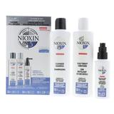 Nioxin System 5 Trio: Cleanser Shampoo 10.1 oz Scalp Therapy Conditioner 10.1 oz Scalp & Hair Treatment 3.38 oz