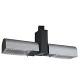 H Contempo Series Compact Fluorescent Track Light for 3 - Wire Single Circuit Track System Black