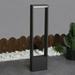 Inowel LED Bollard Pathway Lights 120V Modern Outdoor Driveway Landscape Light Lawn Lamp for Garden Patio Step 31.5in