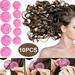 CNKOO 10pcs/set Magic Hair Care Rollers for Curler Sleeping No Heat Soft Rubber Silicone Hair Curler Twist Hair Styling