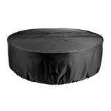 Htovila Outdoor Patio Furniture Covers Waterproof Table Chair Set Covers Windproof Tear-Resistant Round Cover for Outdoor Garden Patio Yard Park Furniture Cover