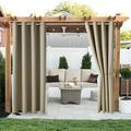 YUEHAO Home Textiles Curtain Terrace Waterproof Shading Outdoor Pavilion Curtain Thermal Insulation Home Decor Curtain E