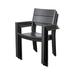 Outdoor Living and Style 4-Piece Gray Koningsdam Patio Armchair Set 39