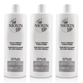 NIOXIN System 1 Scalp Therapy Conditioner 33.8oz (Pack of 3)
