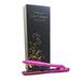 ISO Beauty Gold Collection Professional 1.5 Titanium Flat Iron Hair Straightener with Adjustable Auto Power Off Smart Memory Temp Control & LCD Display Metallic Pink