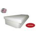 FoamRush 2 Thick x 16 Diameter Memory Upholstery Foam (Bar Stools Seat Cushion Pouf Insert Patio Round Cushion Replacement)