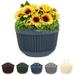 Visland Wall Planter Wall Mounted Garden Plant Flower Pot Basket Container Indoor Outdoor Use for Orchid Herb Aloe Succulent Cactus Home Office Porch Wall Decoration Gift