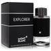 Montblanc Explorer by Mont Blanc Eau De Parfum Spray 3.3 oz for Men Pack of 3