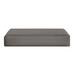 RSH DÃ©cor Indoor Outdoor Single Ottoman Cushion 19 x 15 x 4 Grey