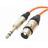 XLR Female to TRS Male Microphone Cable