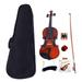 Glarry 3/4 Acoustic Student Solid Violin Fiddle Starter Kit with + Case + Bow + Rosin + Strings + Shoulder Rest + Tuner