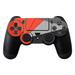 Skins Decals For Ps4 Playstation 4 Controller / Orange And Grey