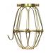 Satco 90-1310 5.75 in. Height Light Bulb Cage Brass