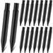 16 Pcs Plastic Ground Spikes Stakes Replacement Solar Lights Spikes Pathway Markers Solar Torch Garden Lights Stakes for Yard Patio Walkway Landscape