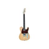 Monoprice Retro DLX Plus Solid Ash Electric Guitar - Natural With Gig Bag Ash Body Maple Neck Professionally Set-up in the US - Indio Series