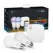 AduroSmart ERIA Colors and White Shades Smart A19 Starter Kit 60W Equivalent Hub Included 2 Bulbs