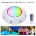 Miumaeov 54W IP68 RGB LED Swimming pool light with remote controller Pool Equipment 12V