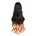 Dengmore 110cm High Temperature Silk Wig With Rose Net Anime Cosplay Wig For Midouzi