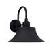 Capital Lighting-926312BK-Brock - 13.25 One Light Outdoor Wall Lantern Black Finish