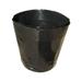 100pcs/set 3.15 x 3.15 Household Garden Black Plastic Plant Nutrition Pots Practical Durable Soft Plant Cuttings & Seedlings Pots