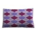 Ahgly Company Outdoor Rectangular Contemporary Lumbar Throw Pillow 13 inch by 19 inch