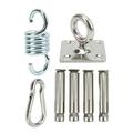 Gupbes Hammock Chair Hanging Kit Hammock Hanging Hardware Hammock Hanging Kit Durable Wearable Stainless Steel Firm Connection Convenient Practical Hardware For Home