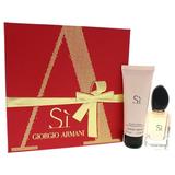 Giorgio Armani Si Perfume Giftset for Women (2PC) - 1 oz EDP + 2.5 oz Moisturizing Body Lotion