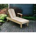 Red Cedar Keystone Chaise Lounge