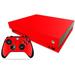 Mightyskins MIXBONXCMB-Solid Red Skin Decal Wrap for Microsoft Xbox One X Combo Sticker - Solid Red