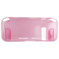 For Nintendo Switch Transparent TPU Plastic Console Case Protector Cover Pink